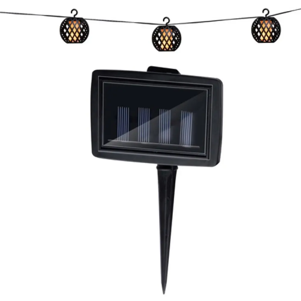 GRUNDIG Solární světelný řetěz lucerny 8 lamp ED-247660