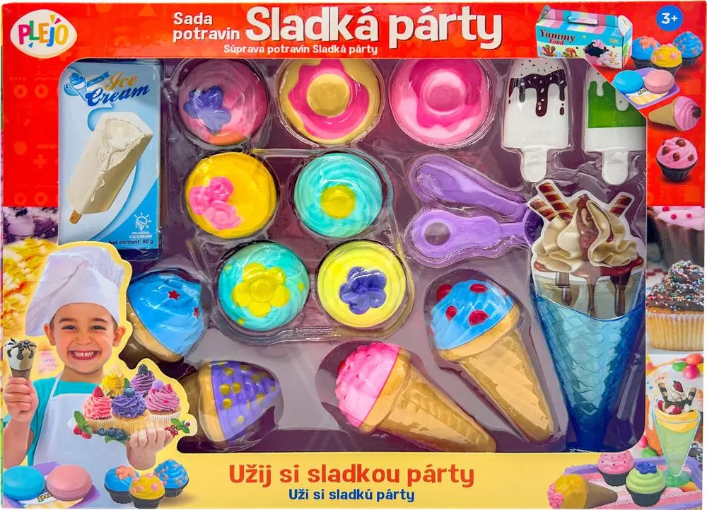 PLEJO Sada potravin sladká párty