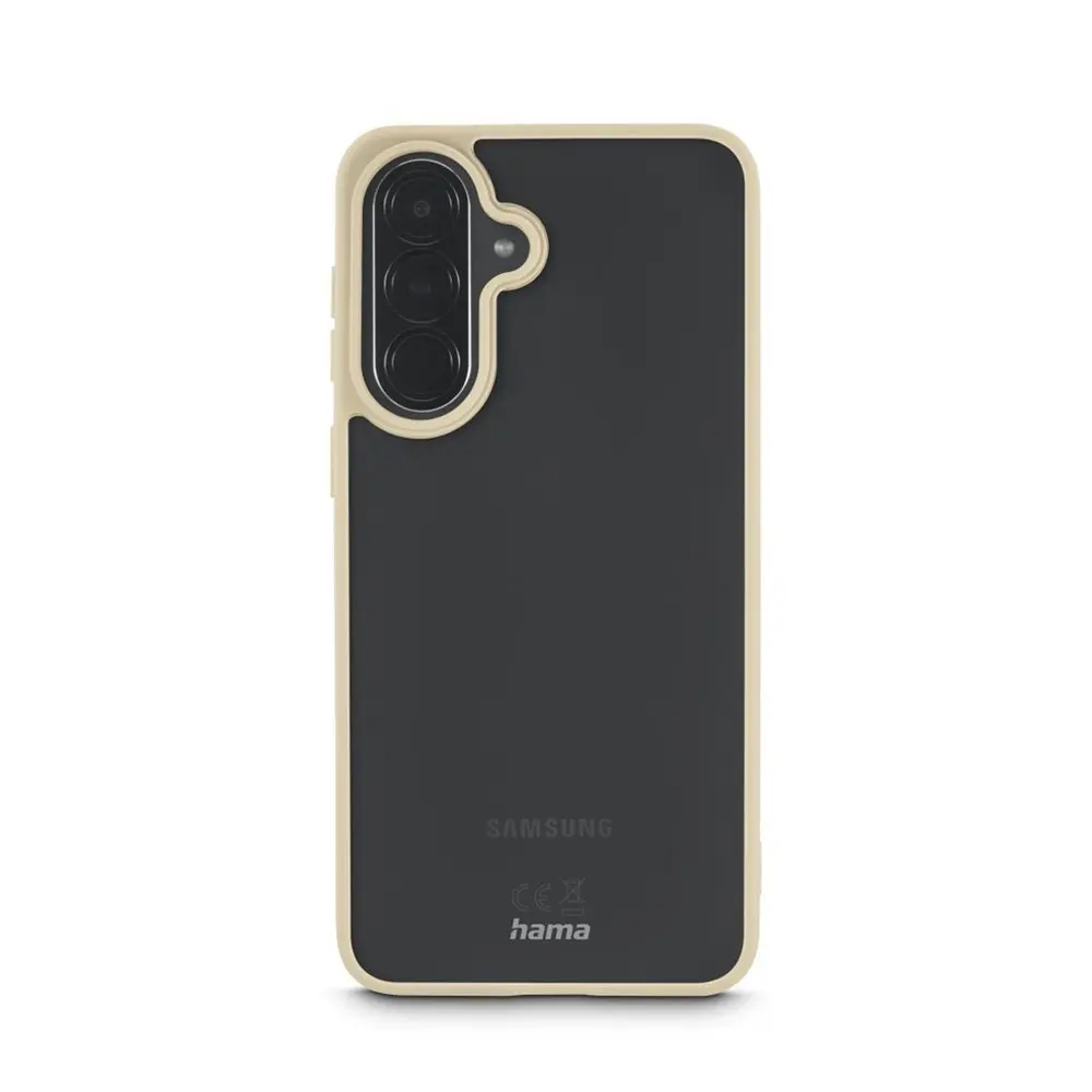 Hama Frame Protect, kryt pro Samsung Galaxy A57 5G, 20 % recyklov. materiálů, průhledný/béžový