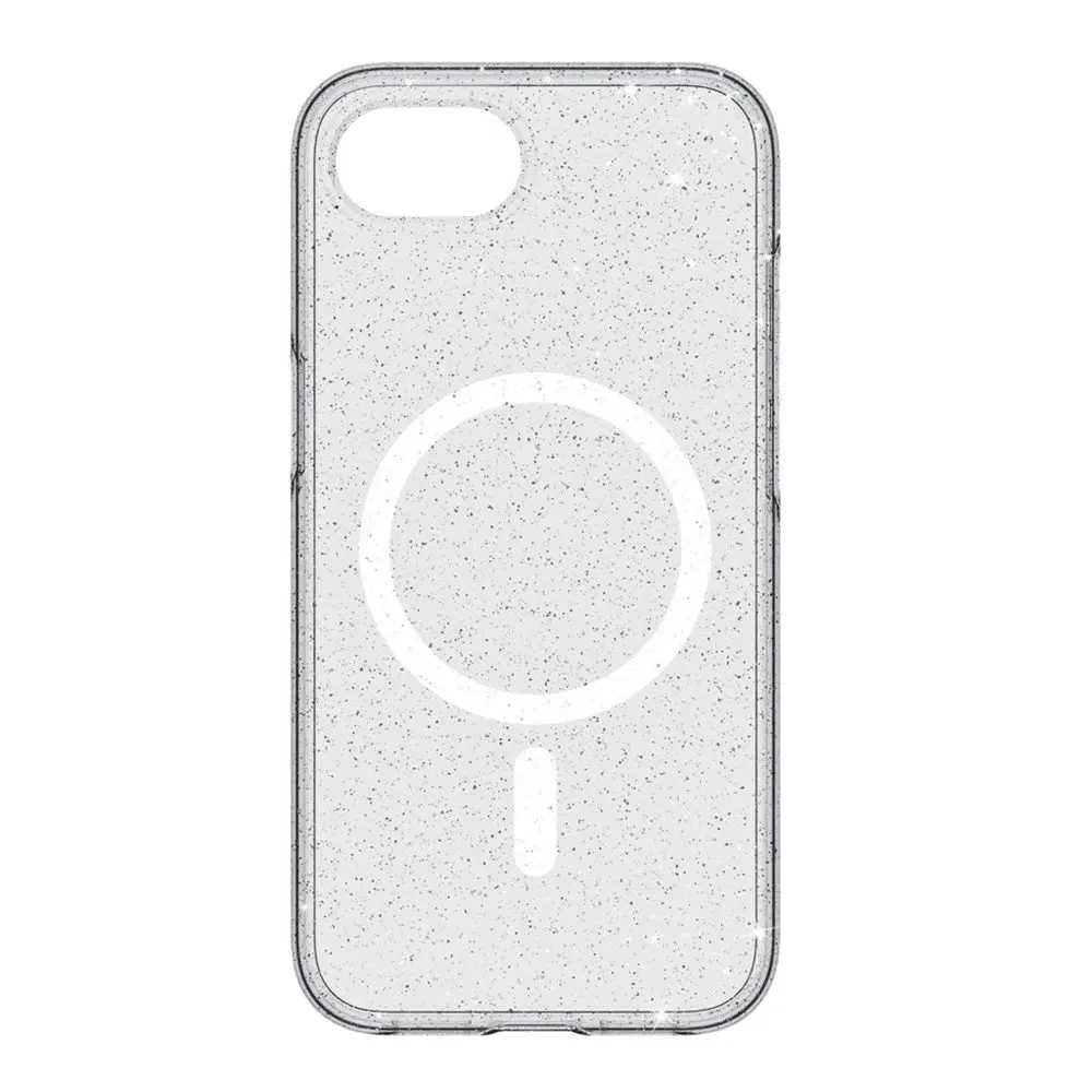 White Diamonds Mag Glitter, kryt pro Apple iPhone 16e, magnetický, průhledný s třpytkami