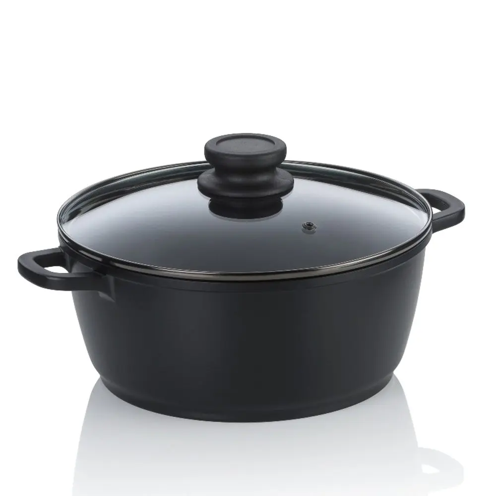 KELA Kastrol s keramickým povrchem a poklicí ATURA 24 cm 3,2 l KL-15171