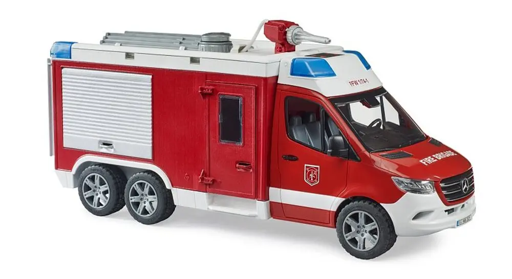 BRUDER 2680 MB Sprinter Hasičský záchranný vůz se světelným a zvukovým modulem