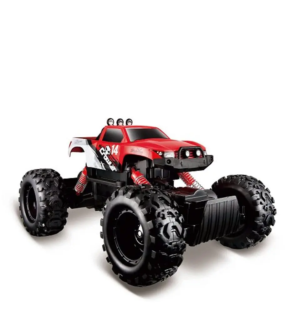Maisto RC - Rock Crawler, červený, 2,4 GHz