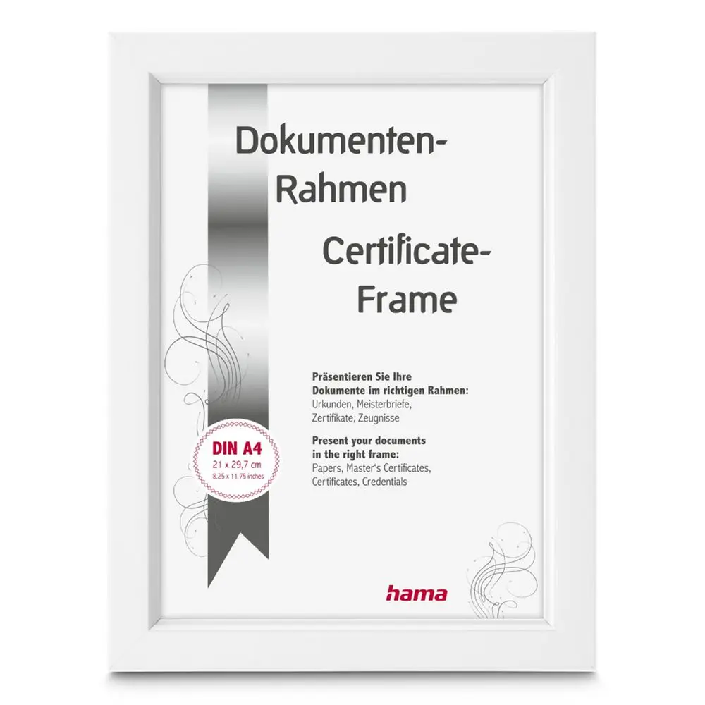 Hama rámeček plastový CHILL, bílá, 21x29,7 cm (formát A4)