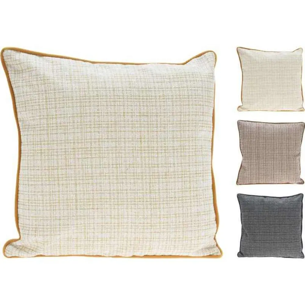 HOMESTYLING Polštář dekorační 45 x 45 cm béžový KO-AAE821810bezo
