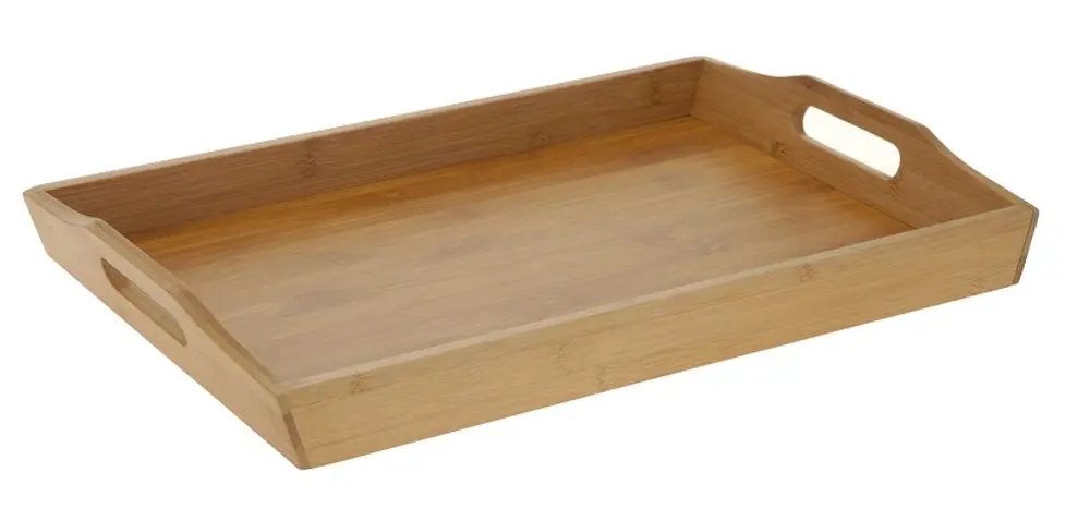 EH Excellent Houseware Bambusový BAMBOO snídaňový podnos hnědý 784200290