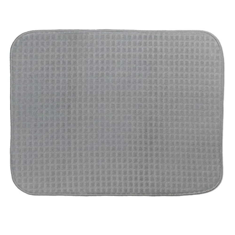 KELA Odkapávací podložka na nádobí RAPIDA 50 x 39 cm šedá KL-11642