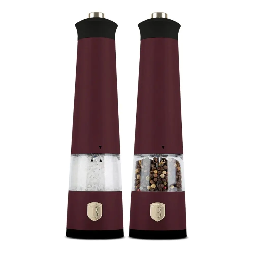 BERLINGERHAUS Mlýnek na pepř a sůl sada 2 ks Leonardo Collection BH-9555