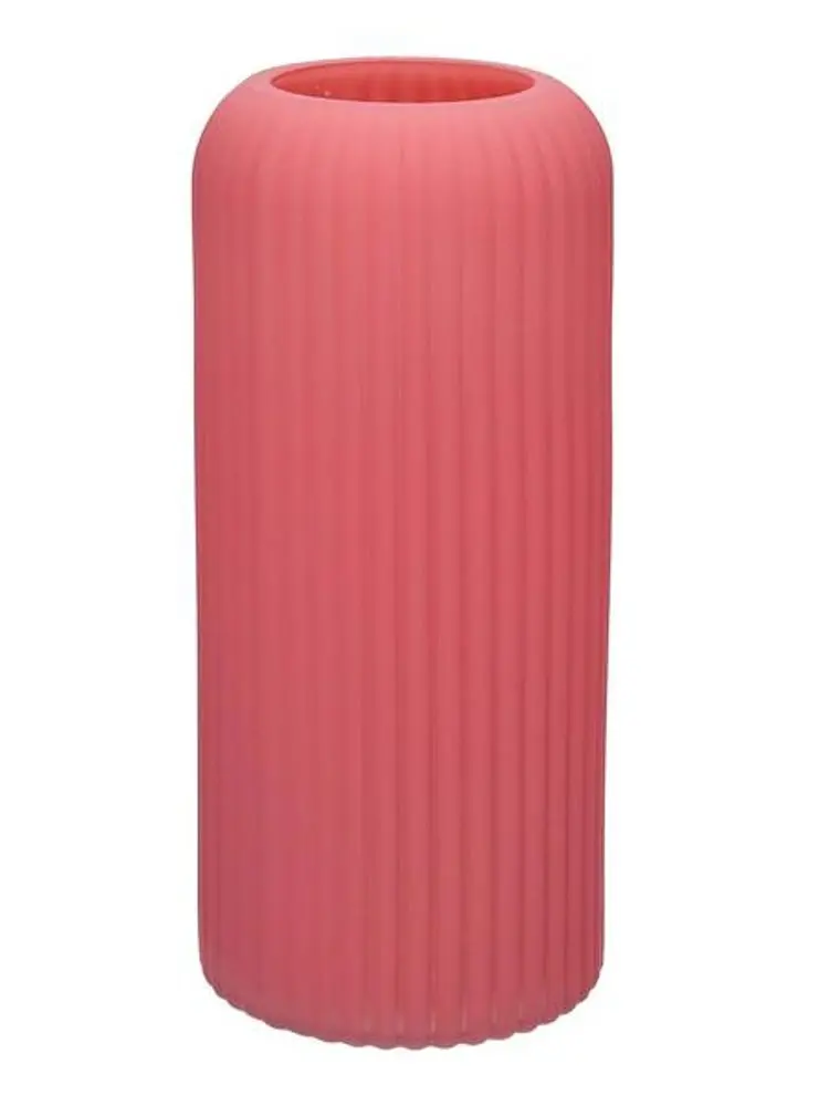 DUIF Skleněná váza NORA 20cm růžová