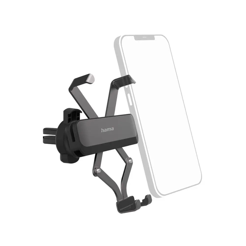 Hama Gravity PRO, držák mobilu na ventilační mřížku v autě, pro zařízení s šířkou 5-9 cm