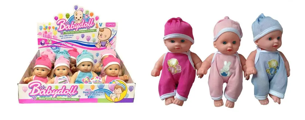 PLEJO Panenka s čepičkou 20cm, více druhů