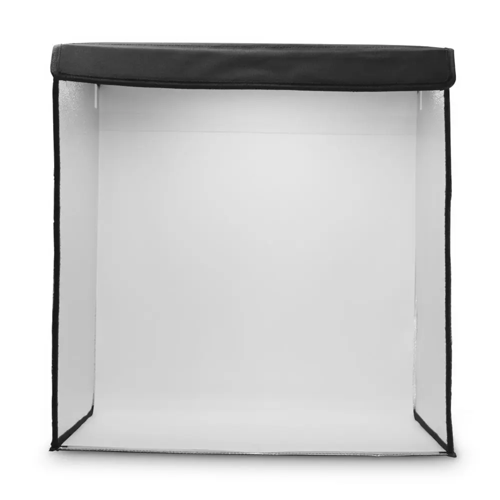 Hama ToGo, mini foto studio, přenosné, skládací, s LED světlem, barevnými pozadími, 50x50 cm
