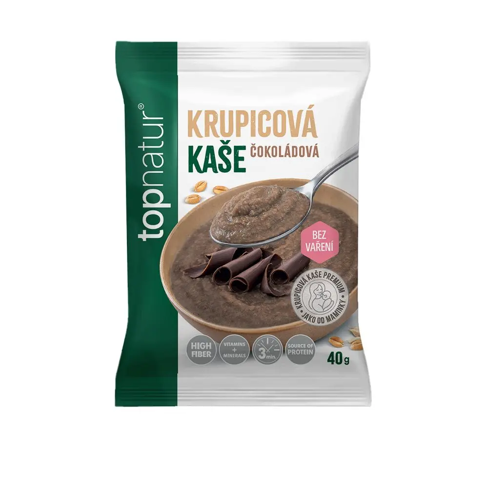 TOPNATUR Krupicová kaše čokoláda 40 g