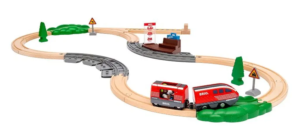 Brio 36102 vlaková sada s natahovacím vláčkem