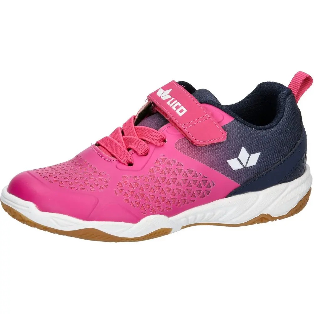 LICO Dívčí/dámská sálová obuv - Pink/marine/weiss -