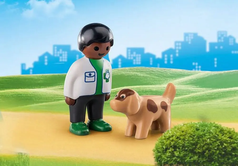 Playmobil 70407 veterinář s pejskem (1.2.3)