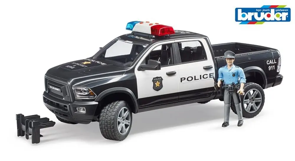 Bruder Terénní auto RAM policie + figurka