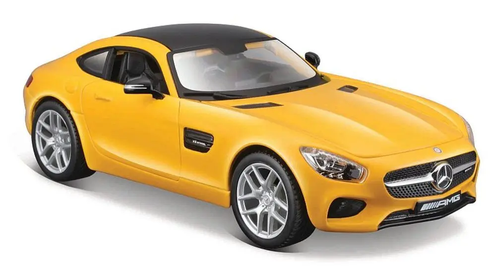 Welly Mercedes AMG GT R žlutá 1:24