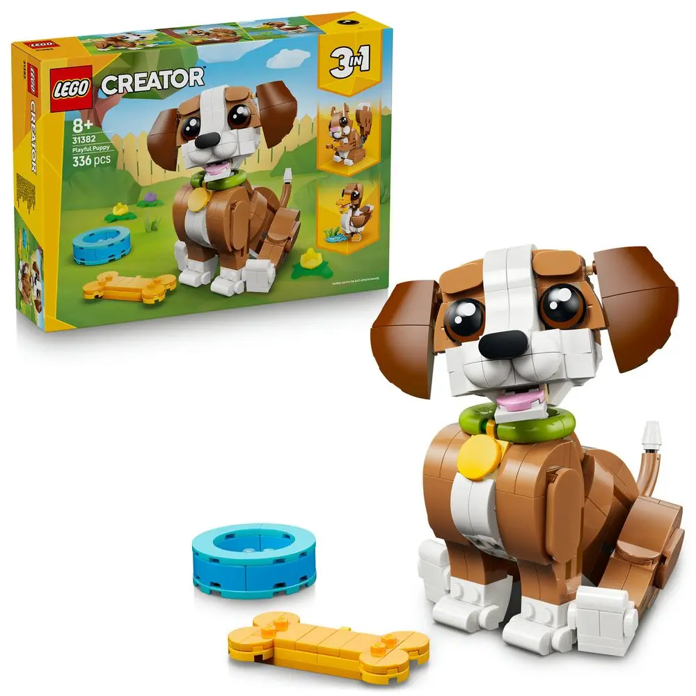 LEGO® Creator 31382 Roztomilá zvířata - Roztomilé štěňátko