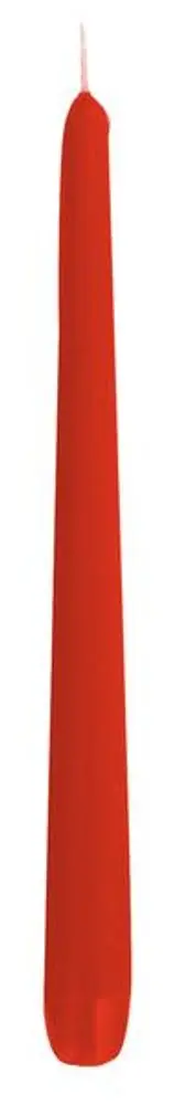 Provence Svíčka kónická světle červená, 24,5cm