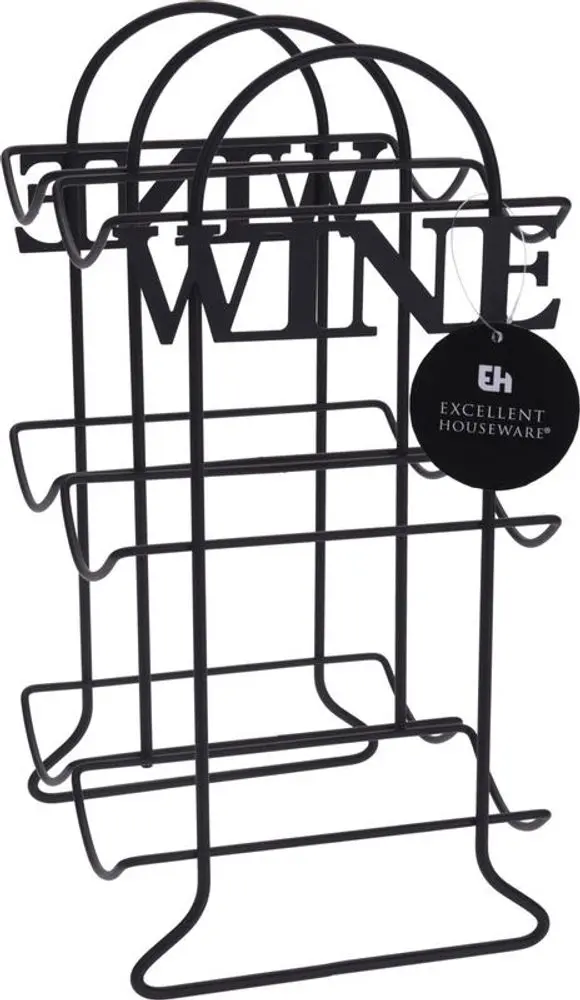 EXCELLENT HOUSEWARE Stojan na víno HOMESTYLING WINE 6 lahví KO-C80621370