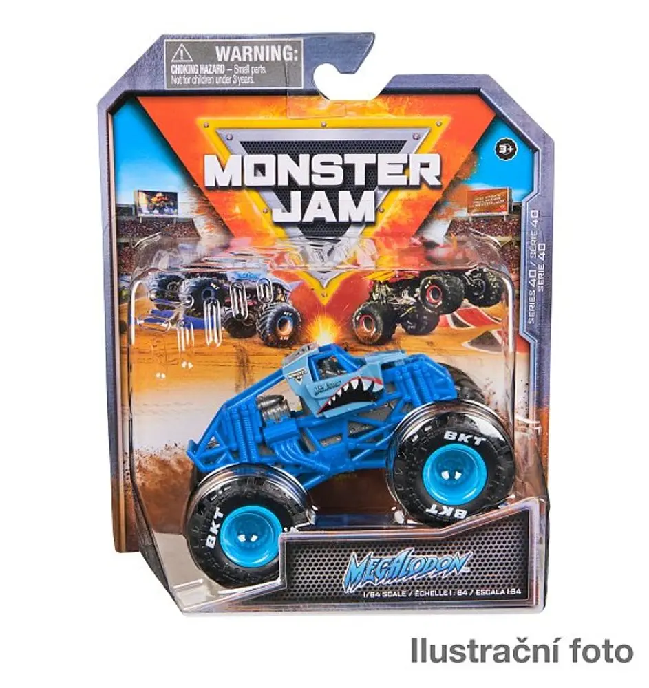 Spin Master MONSTER JAM SBĚRATELSKÁ DIE-CAST AUTA 1:64