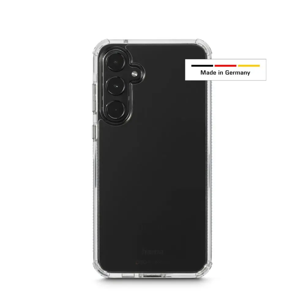 Hama Extreme Protect, kryt pro Samsung Galaxy S25 FE, materiál D3O®, nežloutne, průhledný