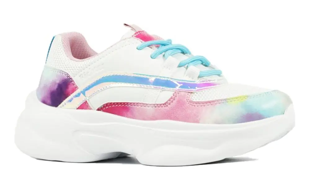 Richter Dětské tenisky na platformě - Fuchsia/white/multi - 38