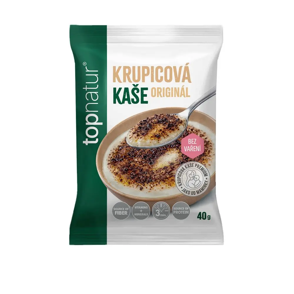 Topnatur Krupicová kaše originál 40g