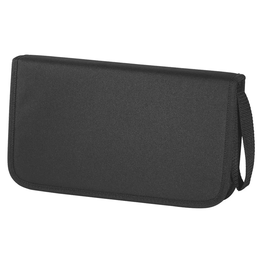 Hama Wallet 64, pouzdro pro 64 CD/DVD/Blu-ray disků, nylonové, černé