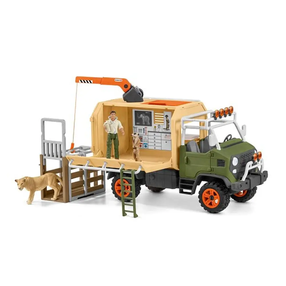 SCHLEICH Velký záchranný vůz pro zvířata
