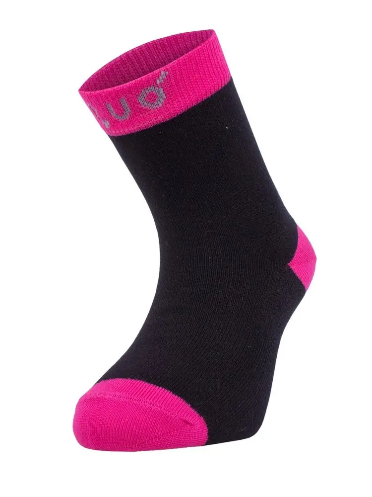 Unuo Dětské bambusové ponožky Classic, 2 páry, Fuchsiová - 29/32