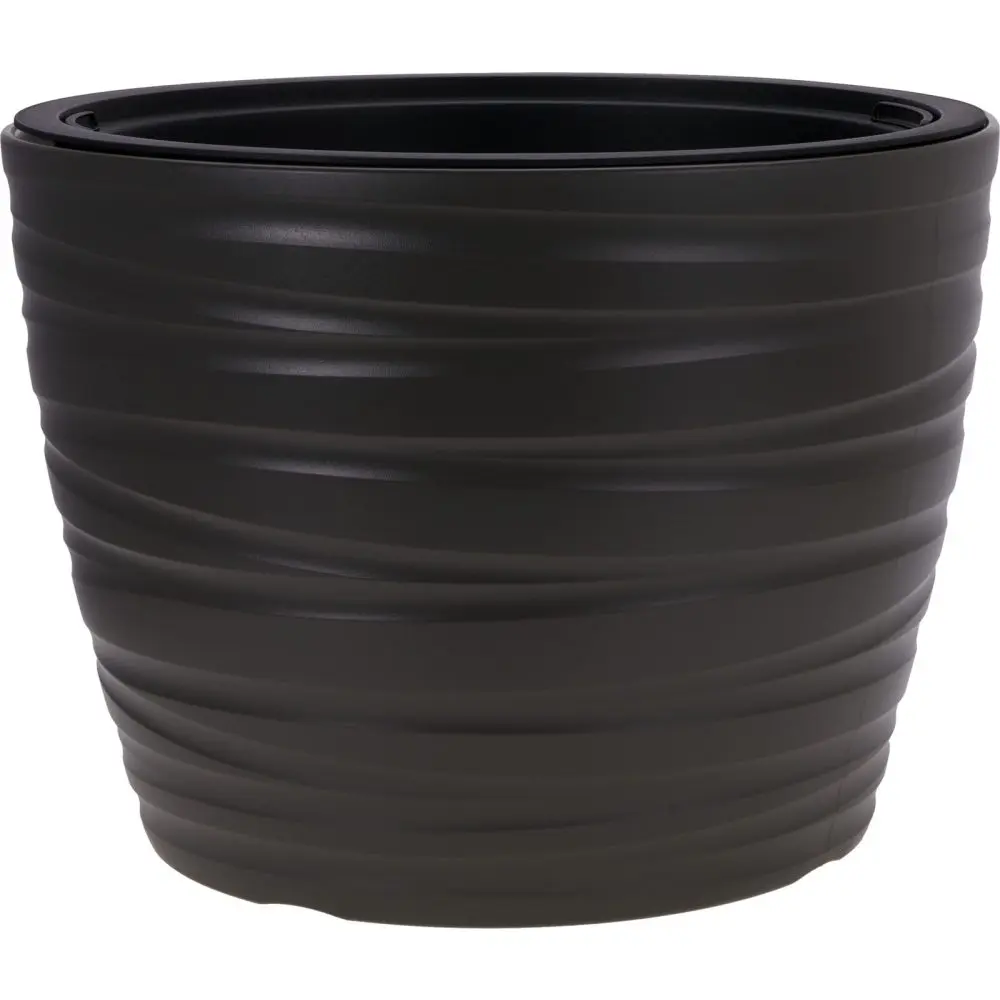 PROGARDEN Květináč plastový 47x35 cm tmavě šedá KO-Y89300760