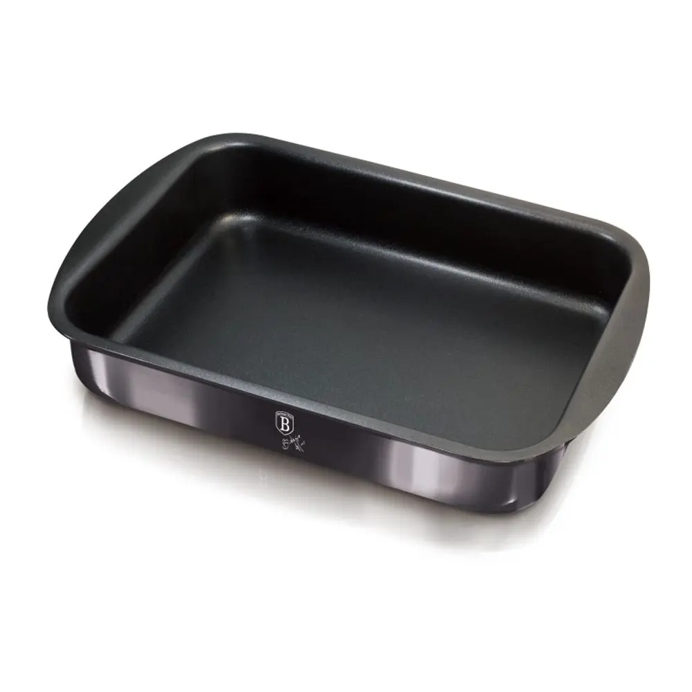 BERLINGERHAUS Plech na pečení s titanovým povrchem 40x28,5 cm Carbon Pro Line BH-7899