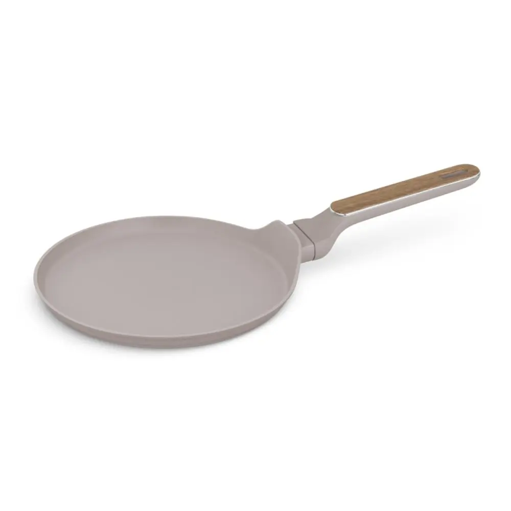 BERLINGERHAUS Pánev na palačinky s titanovým povrchem 25 cm Taupe Nordic Collection BH-8329