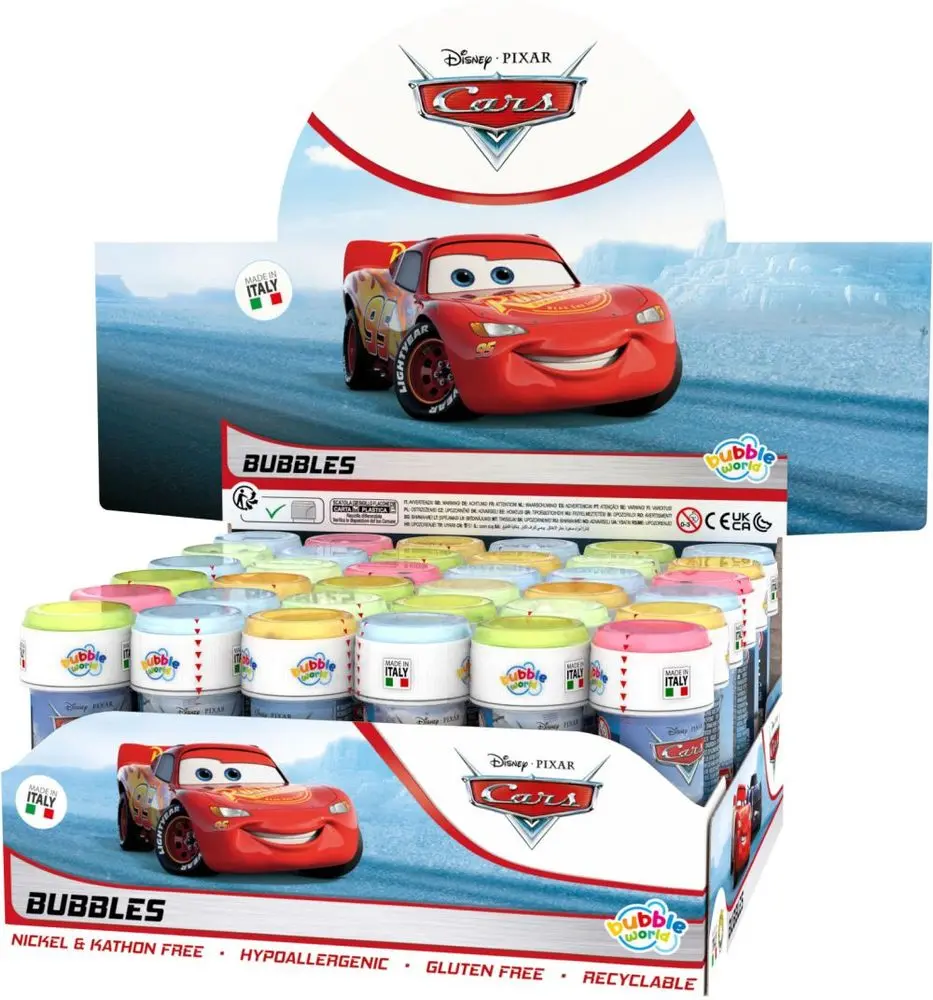 Dulcop Bublif Bublifuk Cars 60ml (dis. 36 ks)