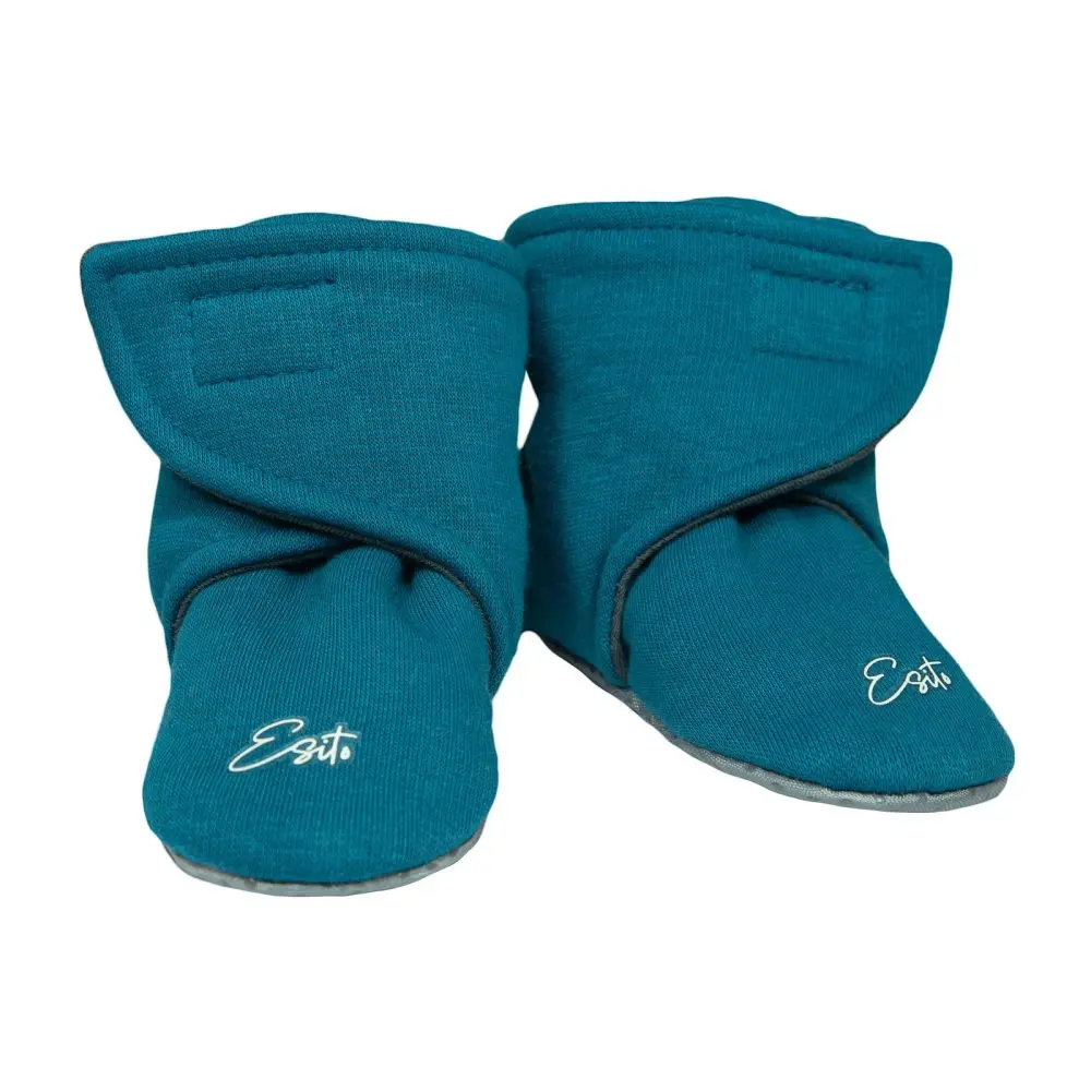ESITO Capáčky barefoot Warmkeeper Petrol - petrolejová - 1 - délka stélky: 11 cm petrolejová