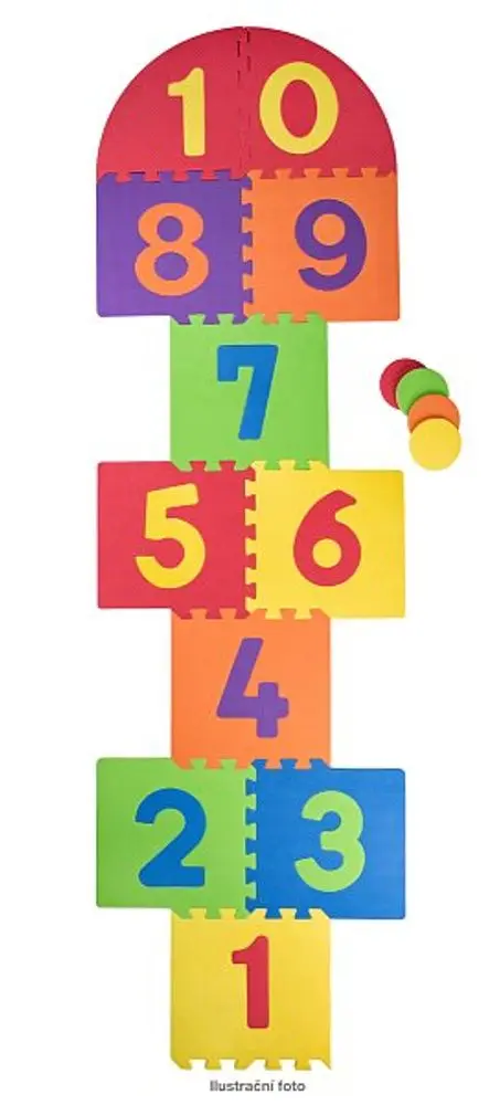 Plastica Pěnové Puzzle Školka