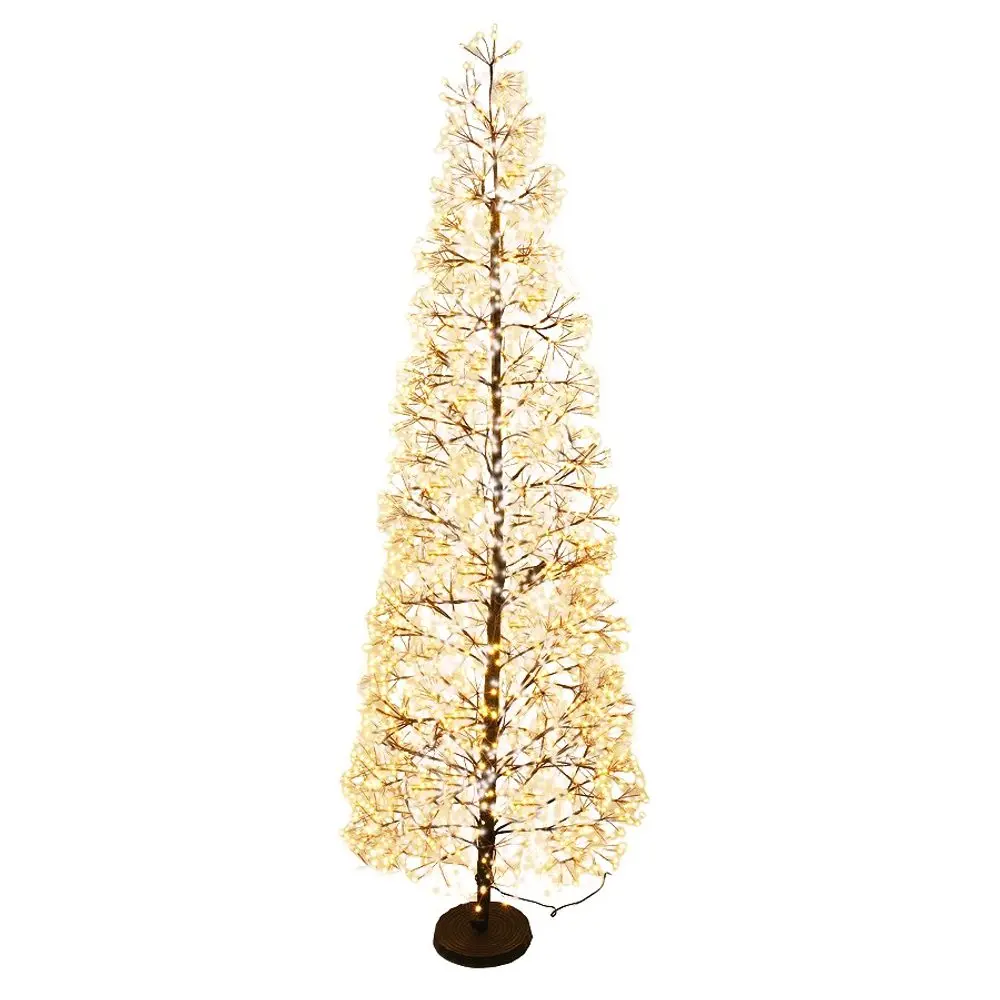 HOMESTYLING Dekorativní světelný stromek 1600 LED 150 cm KO-AX5390050