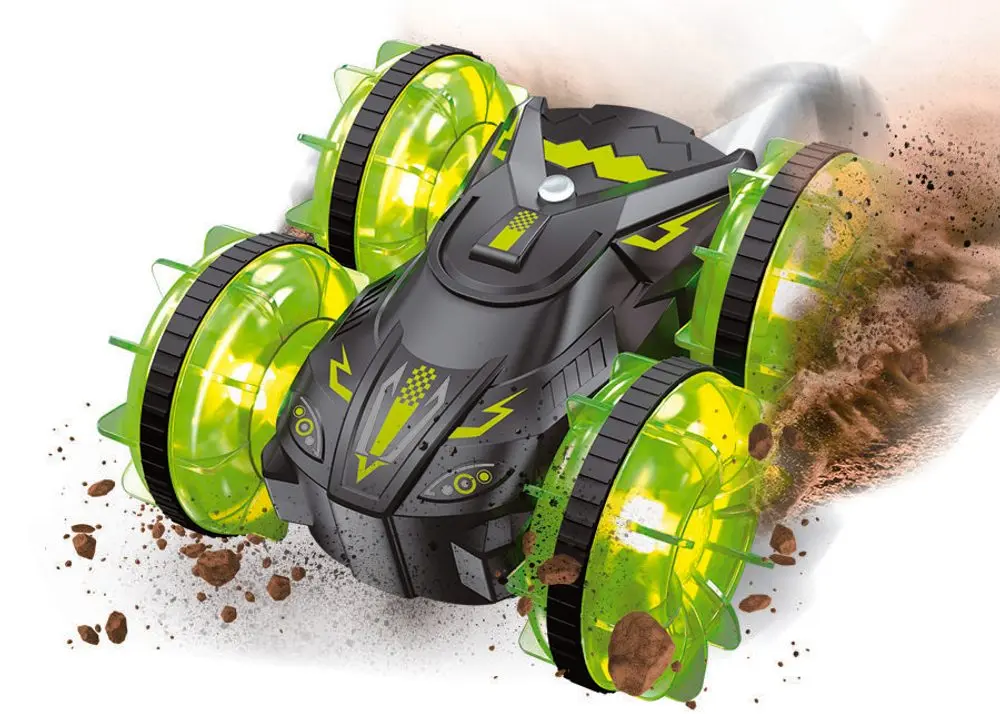 Drivero rc obojživelný offroad, zelený