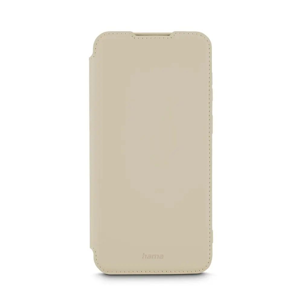 Hama Fantastic Feel, pouzdro-knížka pro Samsung Galaxy A37 5G, hebký povrch, béžové