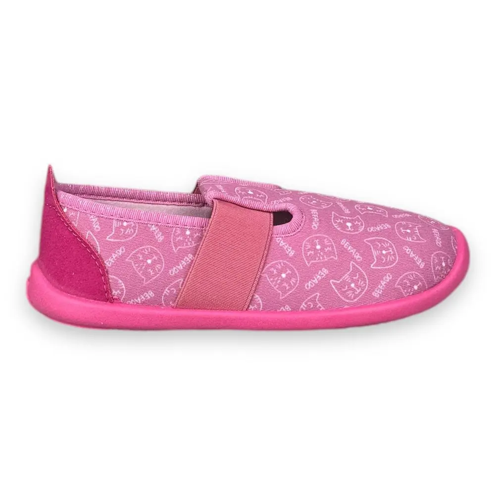 Befado Dívčí BAREFOOT domácí obuv Softer - Kočky - 33