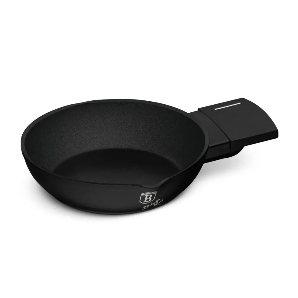 BERLINGERHAUS Pánev s titanovým povrchem 16 cm Matte Black Collection BH-8193