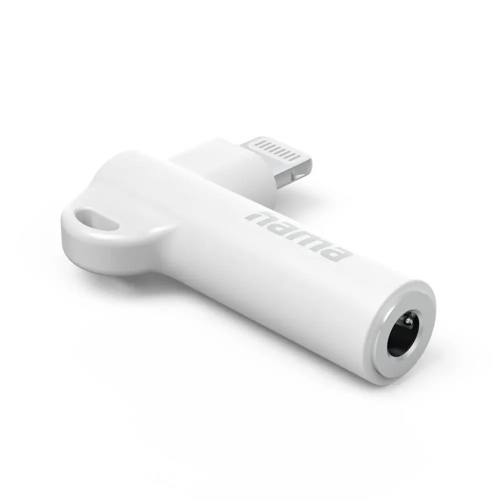 Hama MFi audio adaptér Lightning na jack 3,5 mm pro Apple, aktivní, kompaktní