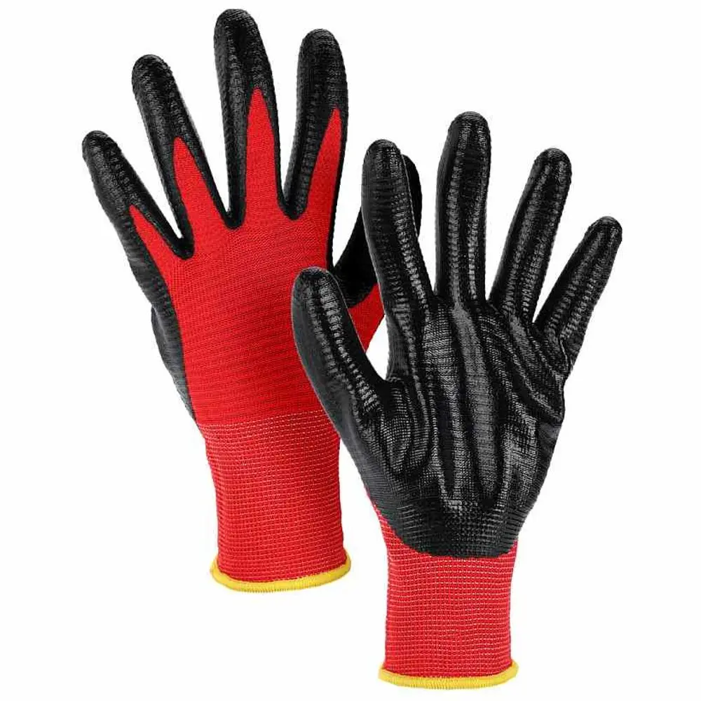 EXCELLENT HOUSEWARE Pracovní rukavice z nitrilu sada 6 párů XL KO-R16000110XL