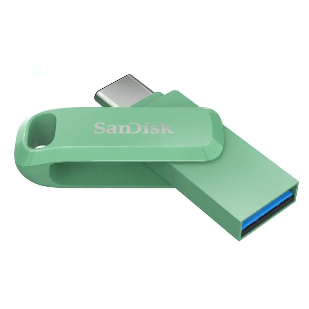 SanDisk Ultra Dual Drive Go USB Type- C, Absinthe zelená 400 MB/s 128 GB