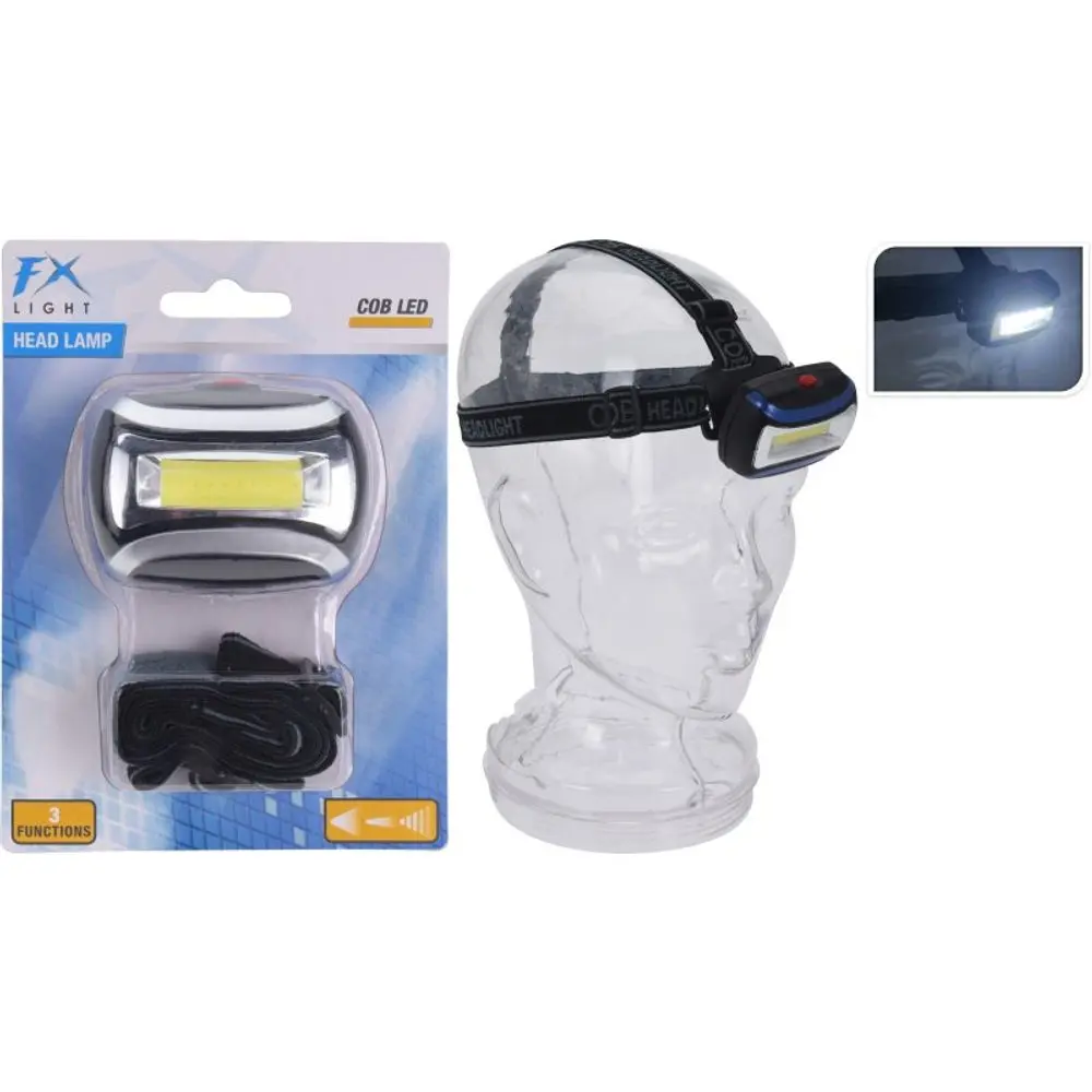 EXCELLENT HOUSEWARE Čelovka LED 100 Lumen modrá KO-CY8900240modr