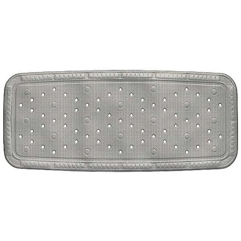 KELA Vanová podložka KRETA PVC šedá 92x36cm KL-22370