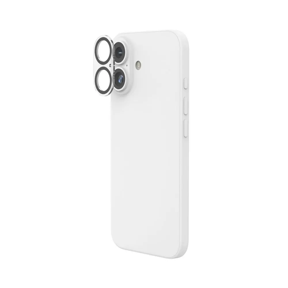 Hama Cam Protect, ochranné sklo fotoaparátu pro Apple iPhone 16/16 Plus, průhledné