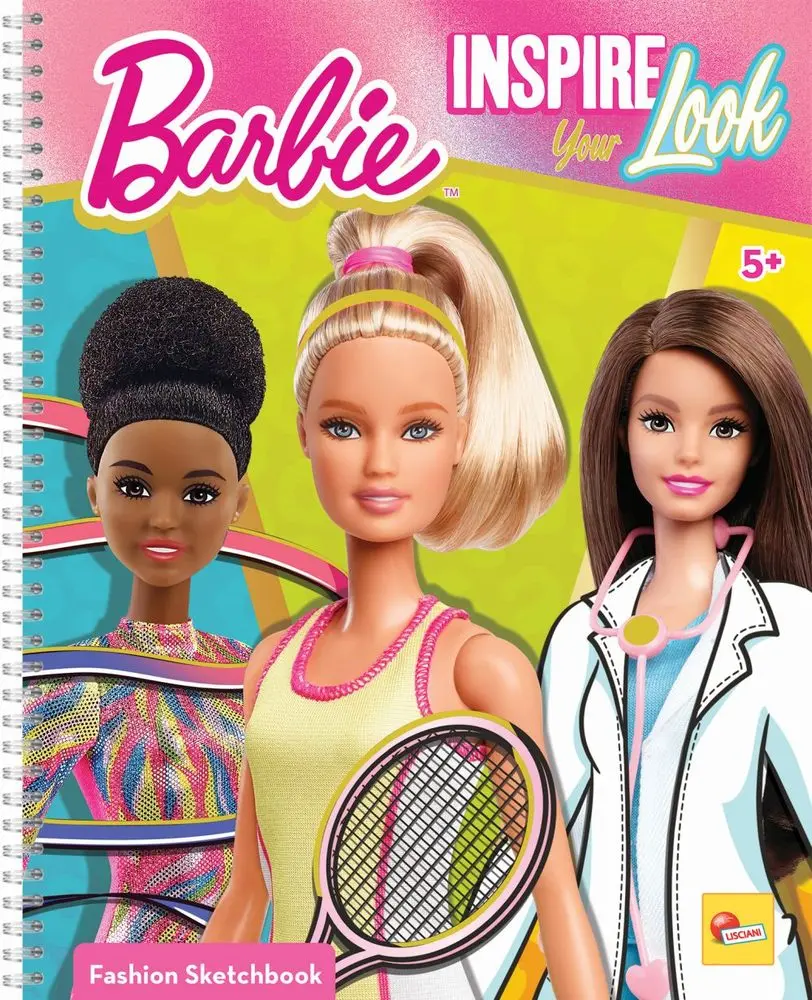 Liscianigiochi Barbie Sketch Book inspiruj svůj vzhled